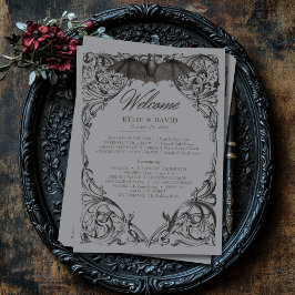 Programa Murciélago victoriano hasta la muerte Boda negro y