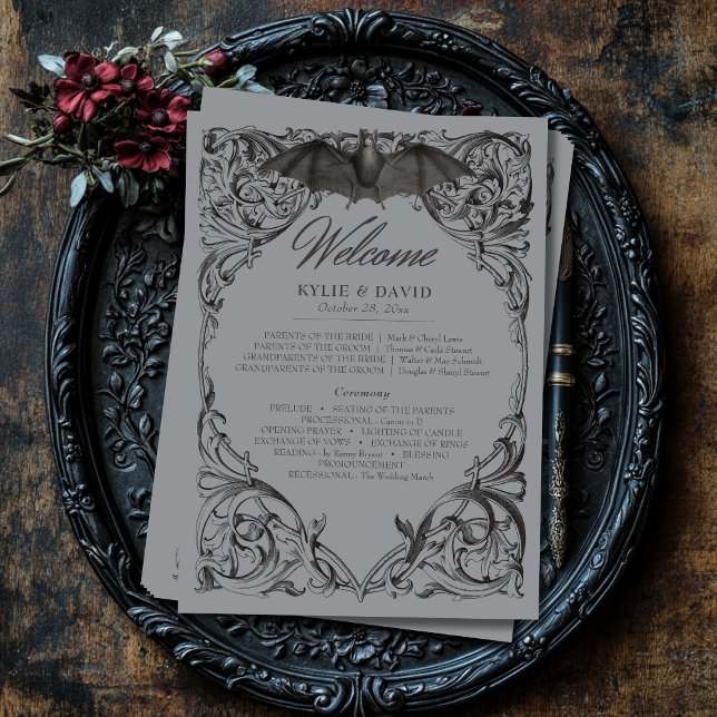 Programa Murciélago victoriano hasta la muerte Boda negro y (Subido por el creador)