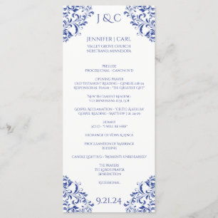 Programa Nadine Wedding - Longitud del té - Azul r