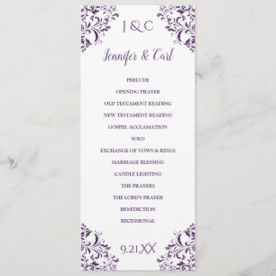 Programa Nadine Wedding Longitud del té (púrpura