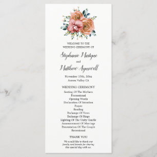 Programa Naranja   Rosas Círculos de Vino Boda Ceremonia
