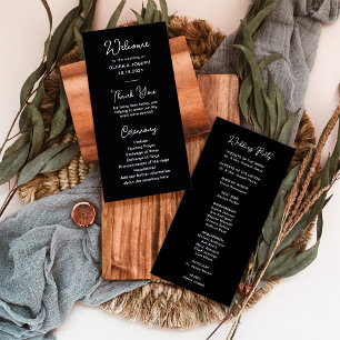 Programa Negro dulce y caprichoso BODA