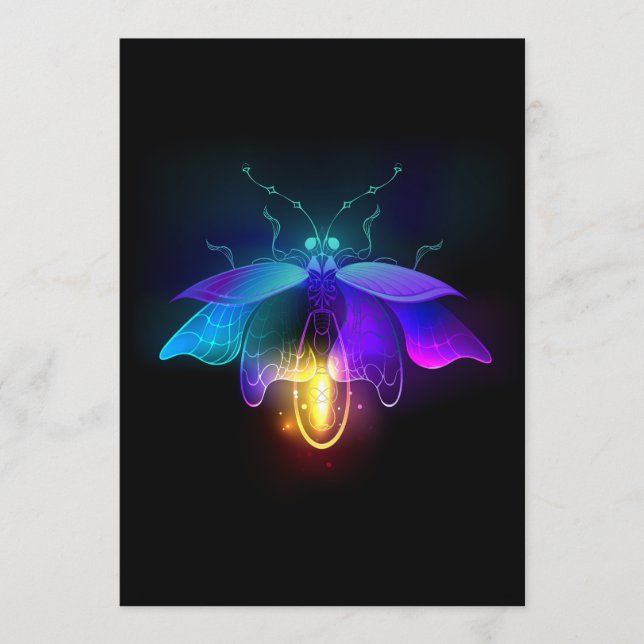 Programa Neon Firefly en negro (Anverso)