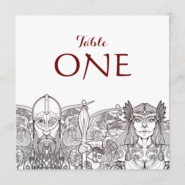 Programa Números de tabla individuales de madera y fríge (Anverso)