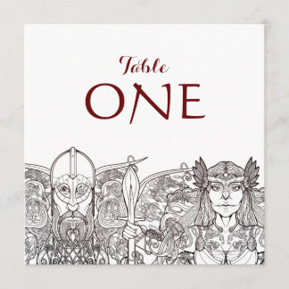 Programa Números de tabla individuales de madera y fríge