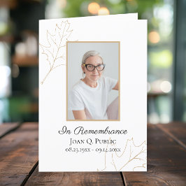 Programa Oak de otoño deja un funeral doblado