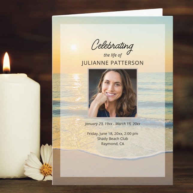 Programa Ocean Beach tu foto celebración del funeral de la  (Subido por el creador)