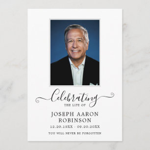 Programa Orden de servicio de la foto de la celebración de 