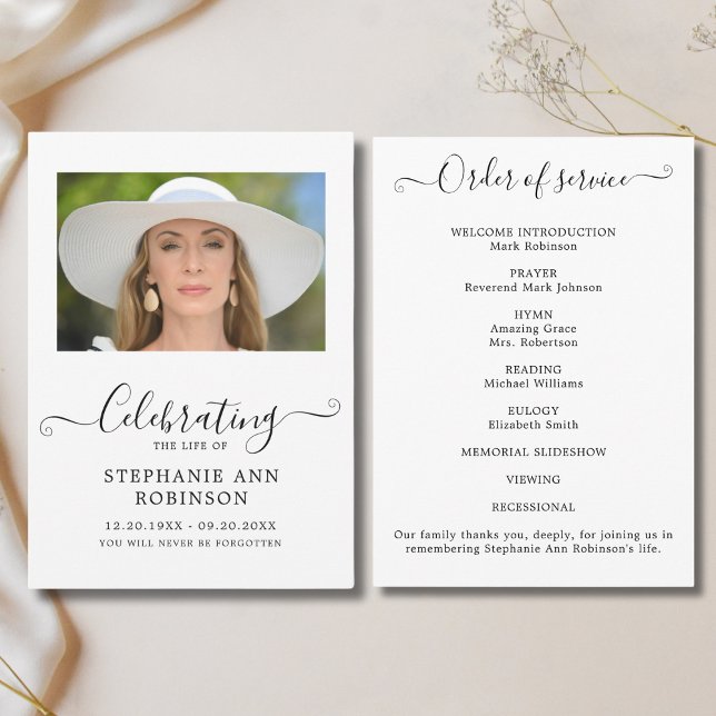 Programa Orden de servicio de la foto de la celebración de  (Subido por el creador)