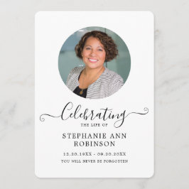 Programa Orden de servicio de la foto de la celebración de