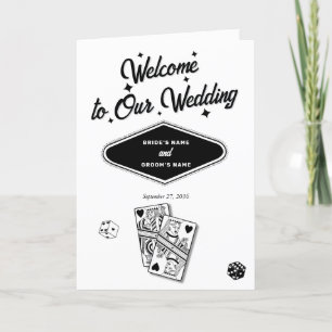 Programa Orden de servicio del Boda de Casino de Las Vegas
