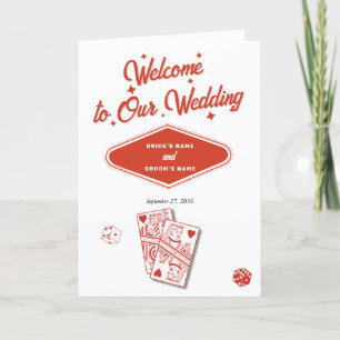 Programa Orden de servicio del Boda de Casino de Las Vegas