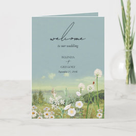 Programa Orden de servicio del Boda de Flor Silvestre