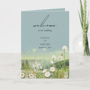 Programa Orden de servicio del Boda de Flor Silvestre