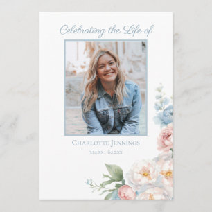 Programa Orden de servicio en memoria funeraria floral suav