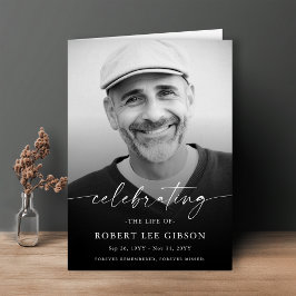 Programa Orden Obituaria de Servicio Funeral Memorial