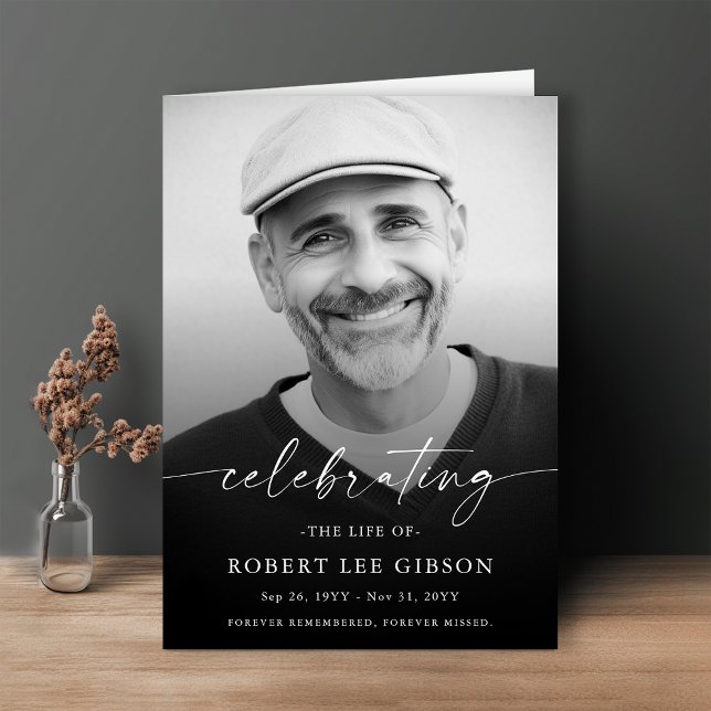 Programa Orden Obituaria de Servicio Funeral Memorial (Subido por el creador)