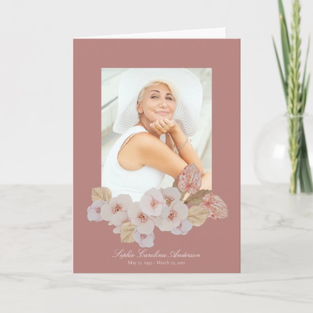 Programa Orquídeas para la Celebración de la Vida (Anverso)