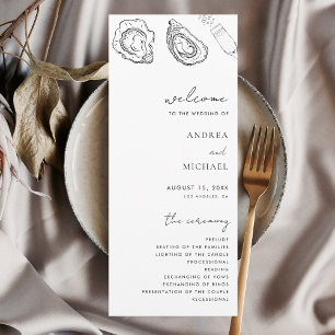 Programa Ostras Minimalistas de champagne de engorde Boda