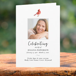 Programa Pájaro Cardenal Rojo, Fotos de Funerales de Orden