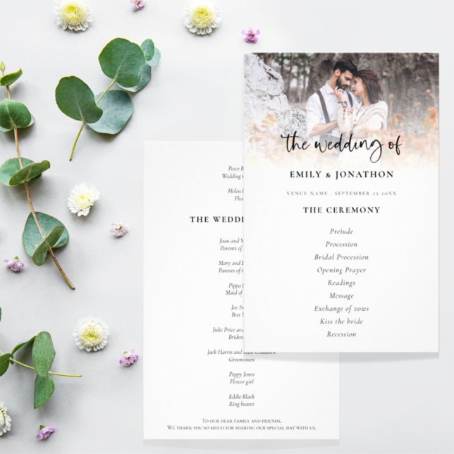 Programa PAPER Photo Modern Script Wedding (Subido por el creador)