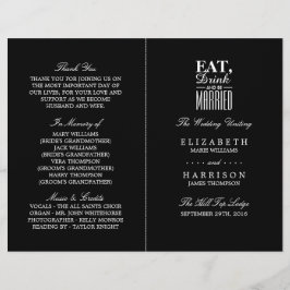 Programa para comer, beber y casarse