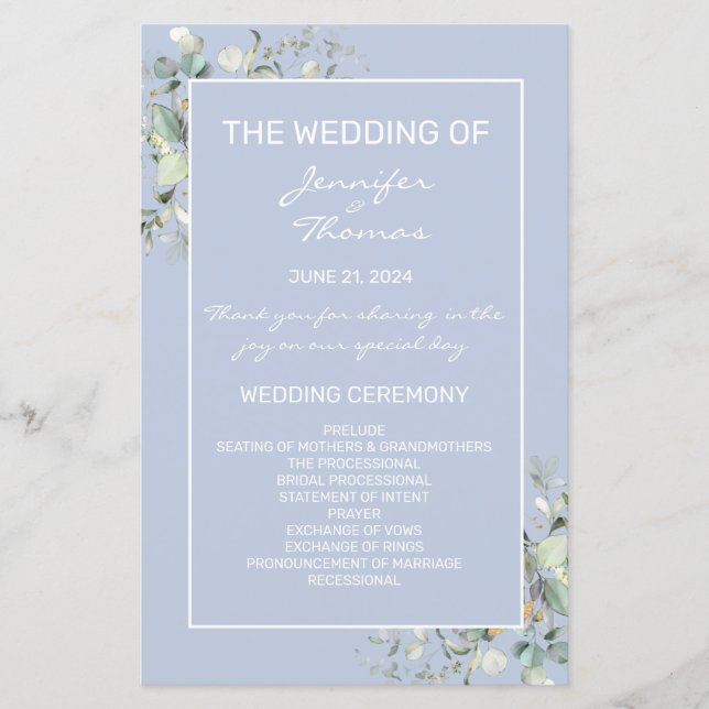 Programa para fans de las hojas verdes elegante, m (Anverso)