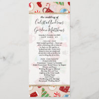 Patrón de Ilustracion de cookie de Navidades rojos