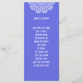 Programa Patrón de lápiz blanco azul bonito peronizado