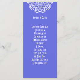 Programa Patrón de lápiz blanco azul bonito peronizado