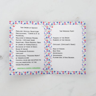 Programa Patrón floral de acuarela vibrante de flores silve