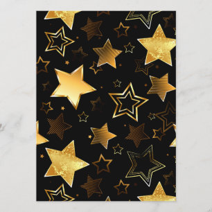 Programa Patrón sin foco con las estrellas doradas