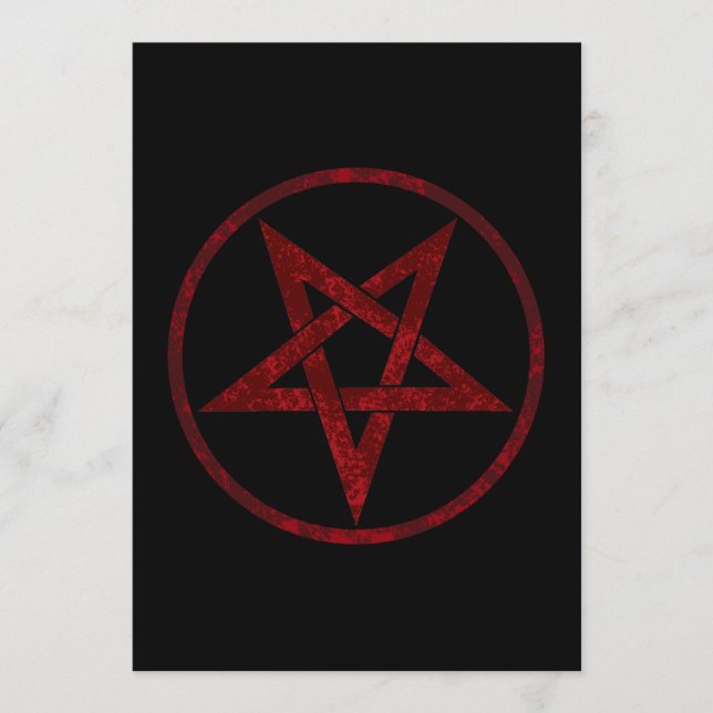 Programa Pentagram del diablo Rojo (Anverso)