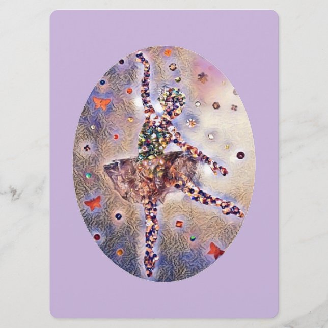 Programa Pequeña Ballerina Cute Dance Show Recital (Anverso)