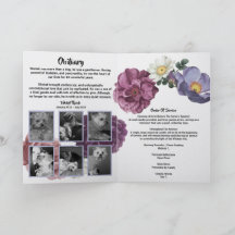Personalize It! Floral Photo Pet Memorial