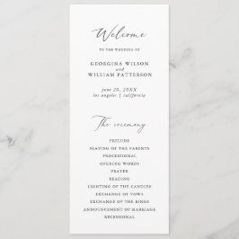 Programa plano de monograma Minimalista moderno