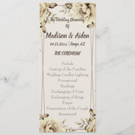 Programa plano romántico de Rosas de raza blanca