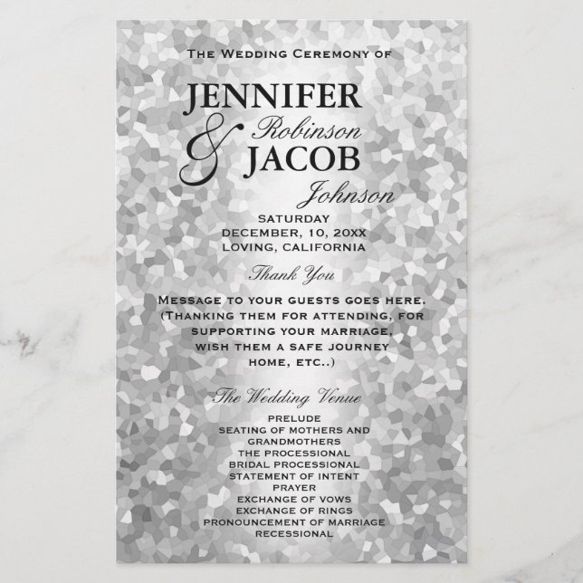 Programa | Plata cristal (Frente)