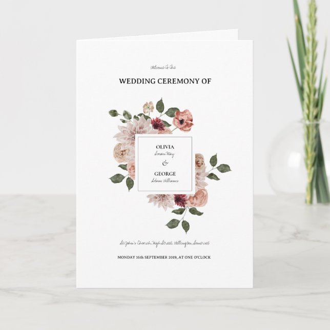 Programa plegado (Anverso)