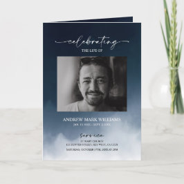 Programa plegado de la Orden Funeral de Servicio d