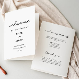 Programa plegado simple boda de script