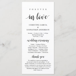 Programa Por siempre enamorada, ceremonia Boda moderna