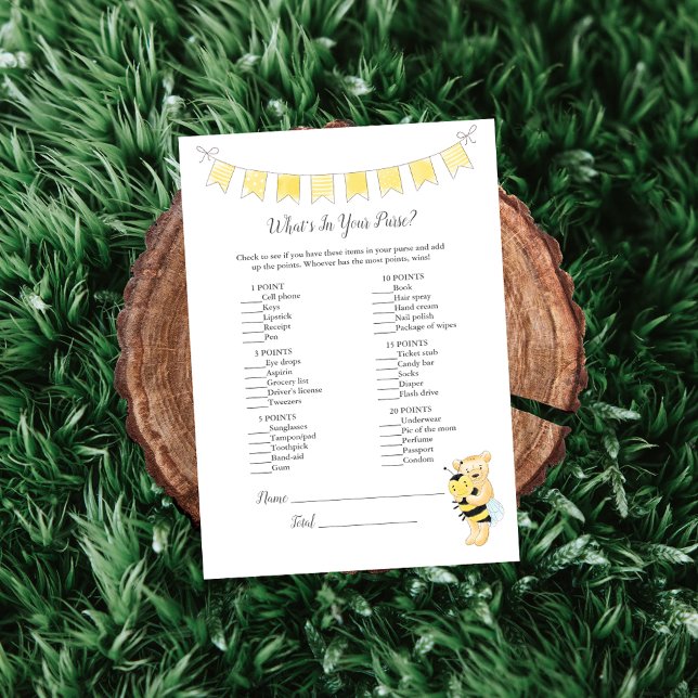 Programa ¿Qué hay en tu bolso? Chica Teddy Bear Card (Subido por el creador)