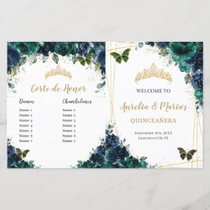 Programa Quinceañera de la Marina Esmeralda