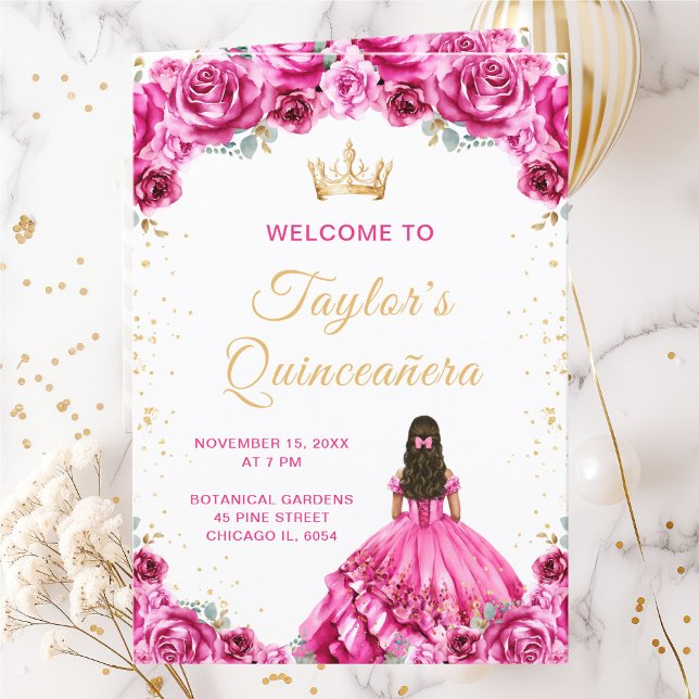 Programa Quinceañera floral de princesa ardiente (Subido por el creador)
