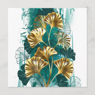 Programa Rama con hojas doradas Ginko Biloba