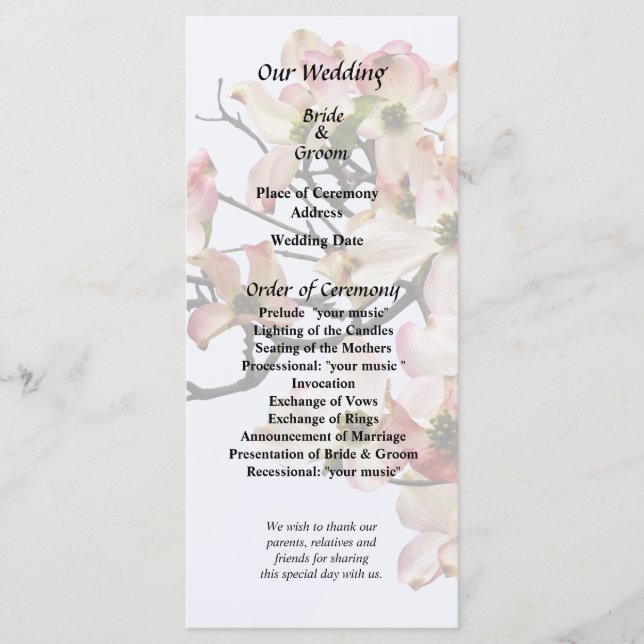 Programa Rama de Cornejo Rosado (Anverso)