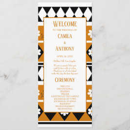 Programa Rayo de borde Flor Diamante Boho Patrón floral