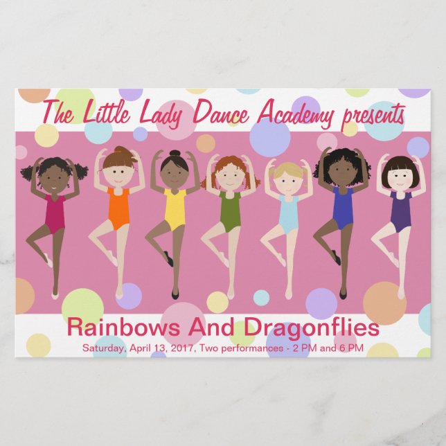 Programa Recital de Danza (Anverso)