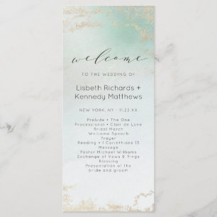 Programa Resumen Aqua Ombre Fade with Frost Gold Purpurina